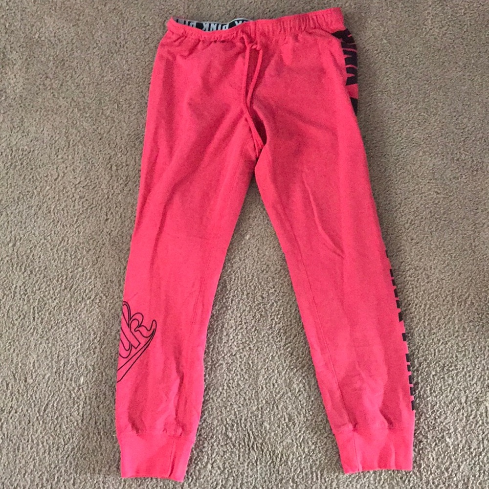 Pink sweats